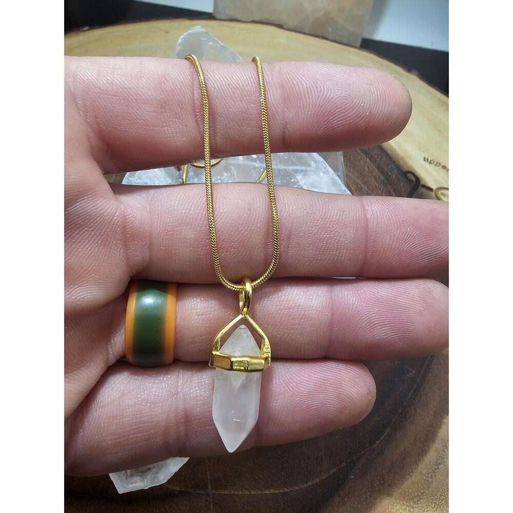 Quartz Crystal double point